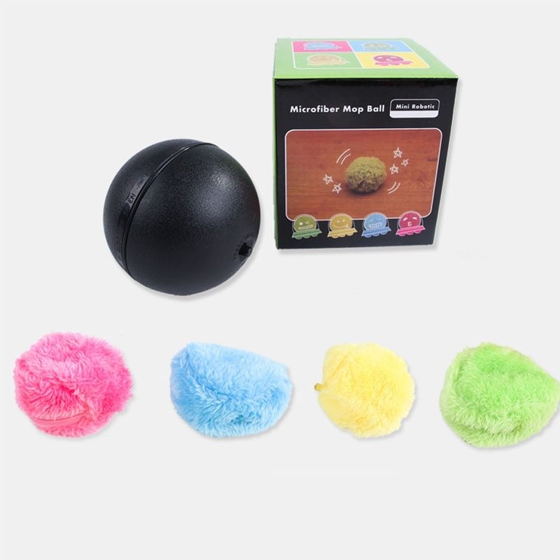 Magic Roller Ball Activation Automatic Ball Dog Cat Interactive Funny Chew Plush Electric Rolling Ball Pet Dog Cat Toy